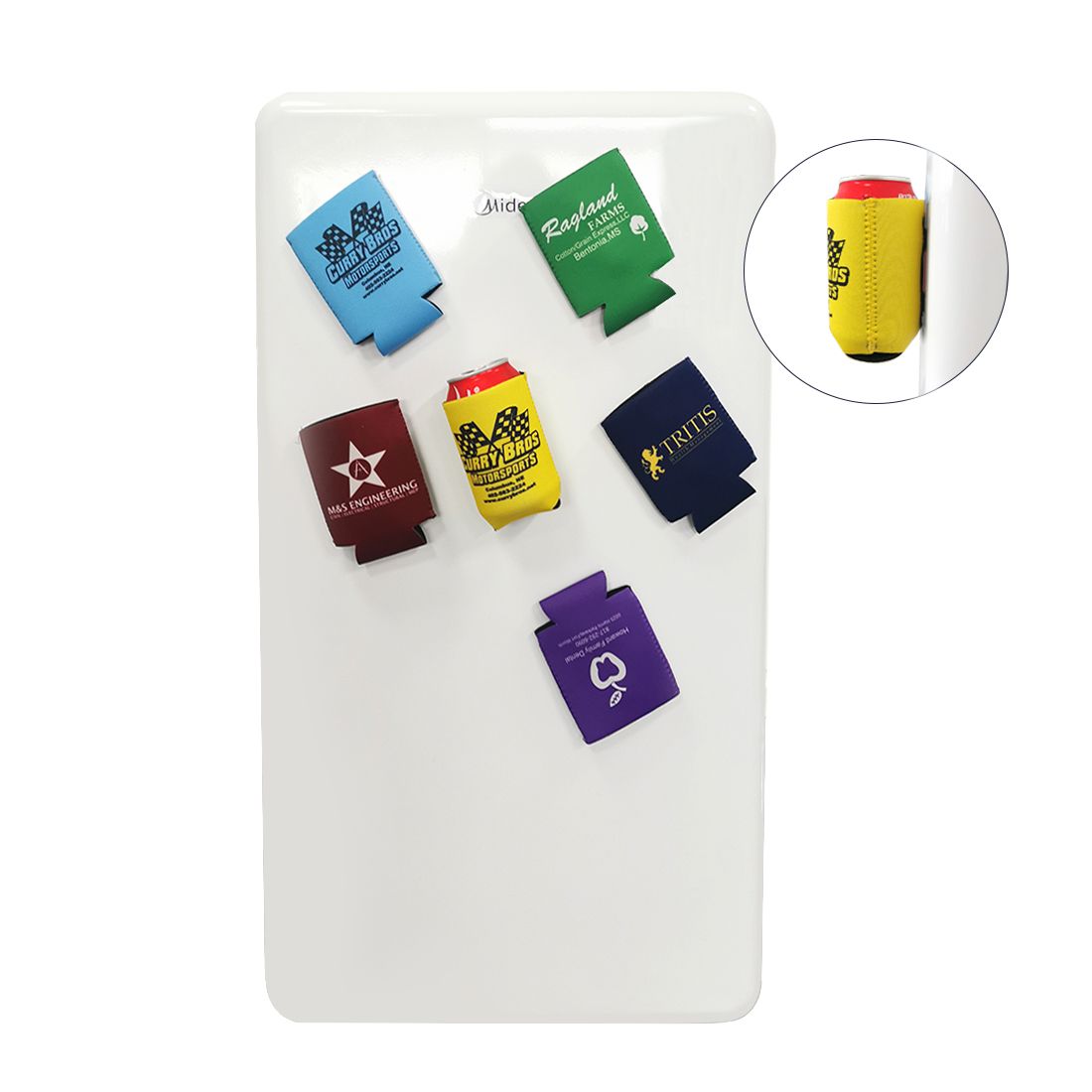 Full Color Custom Collapsible Magnetic Can Cooler