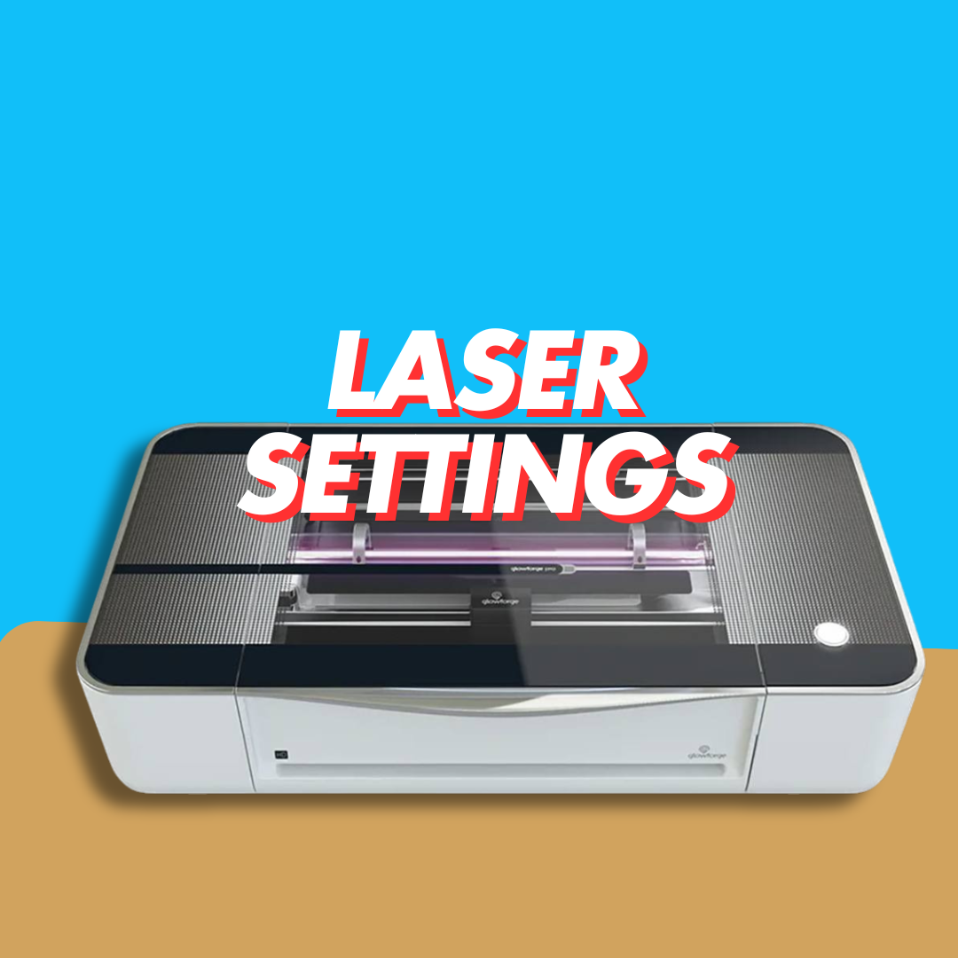 Glowforge Engraving Mega Bundle | 120+ Files | Jigs | Laser Settings | Calibration Files | Tips | Laser Engraving DXF SVG Cut File