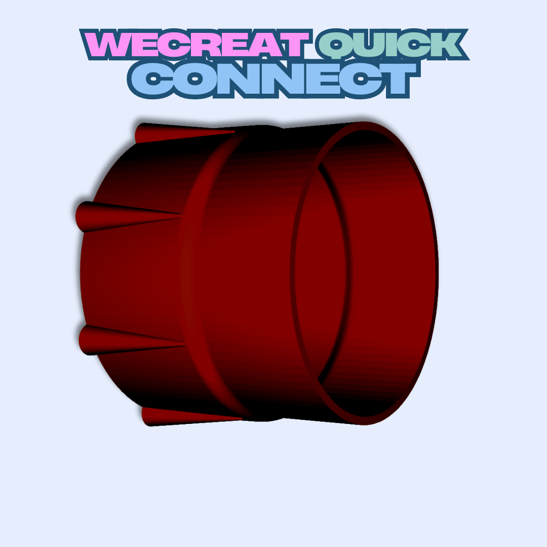 WeCreat Vision & Vista Exhaust Port Quick Connect Adapter