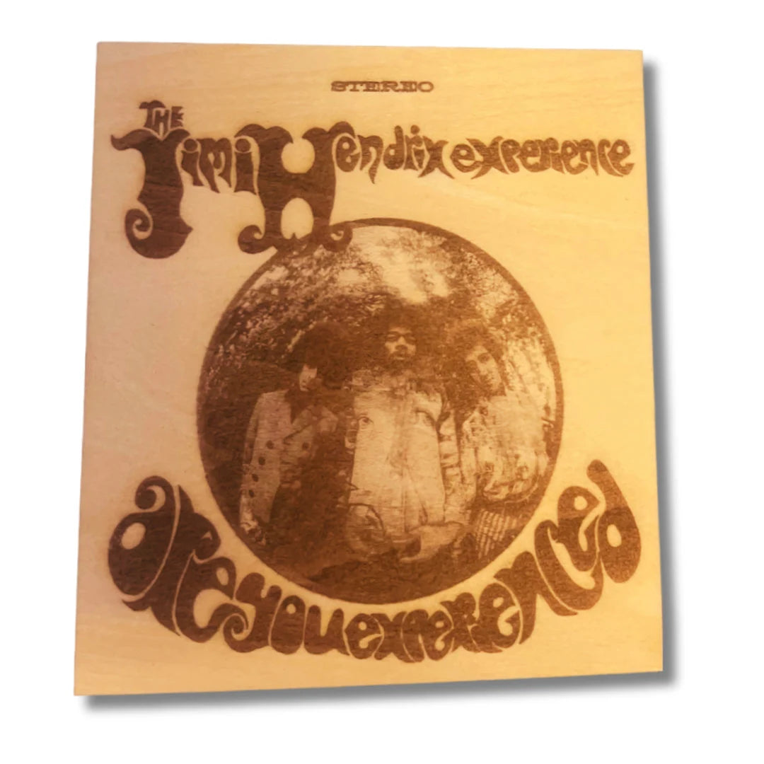 Custom Engraved Wood Vinyl Album Cover Wall Art