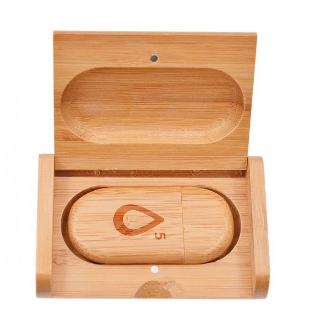Custom Wood USB Flash Drive With Box