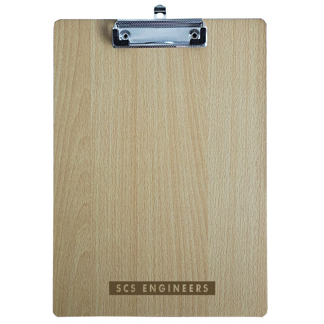 Custom Engraved Wooden Clipboard