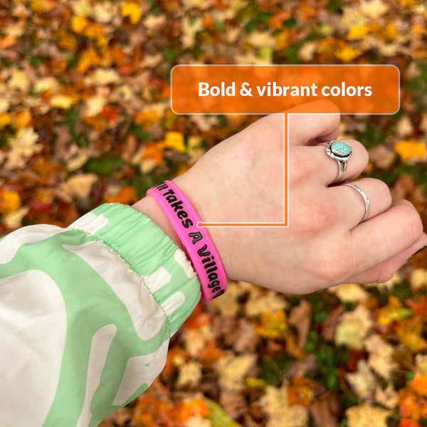 Custom Rubber Wristbands