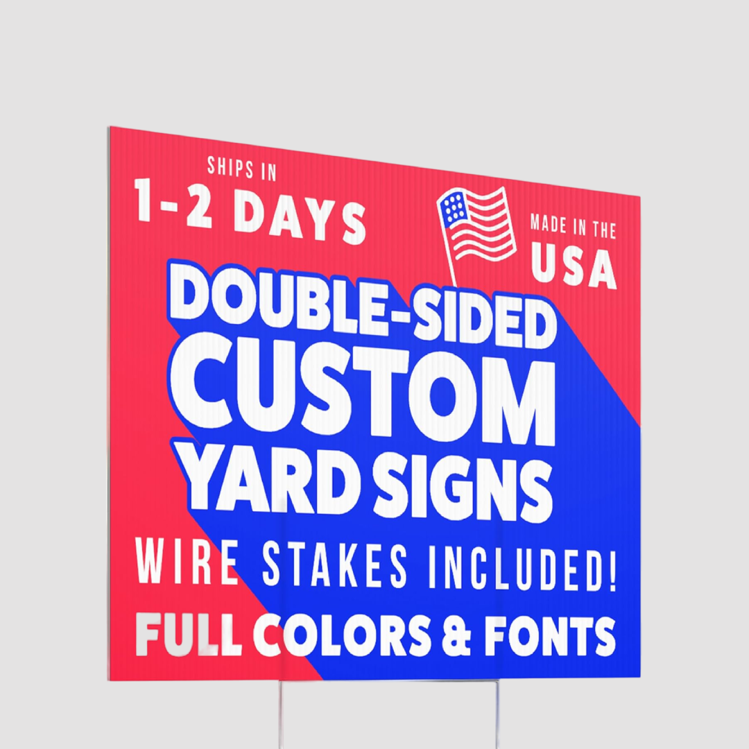 Custom Yard Signs