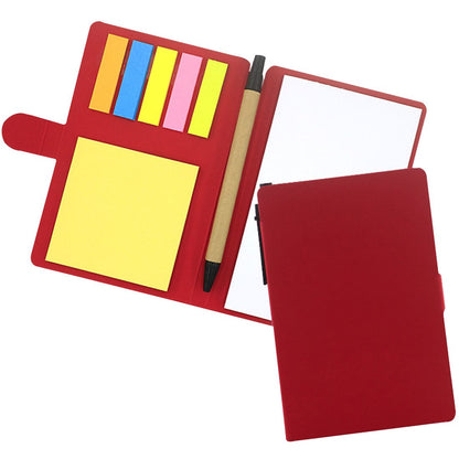 Custom Note Book With Flag Set & Pen